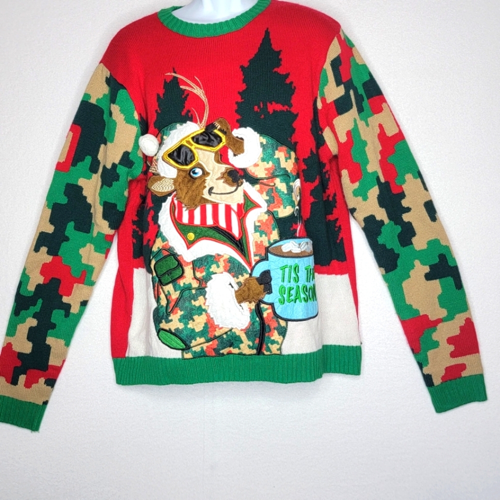Celebrate Together Men's Holiday Sweater Size XL. #461